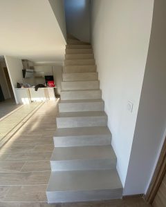 Béton ciré salle de bain