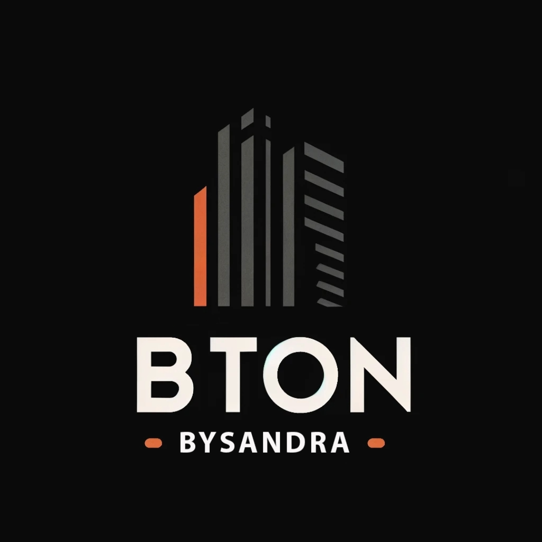 Logo BTONBYSANDRA artisan béton ciré