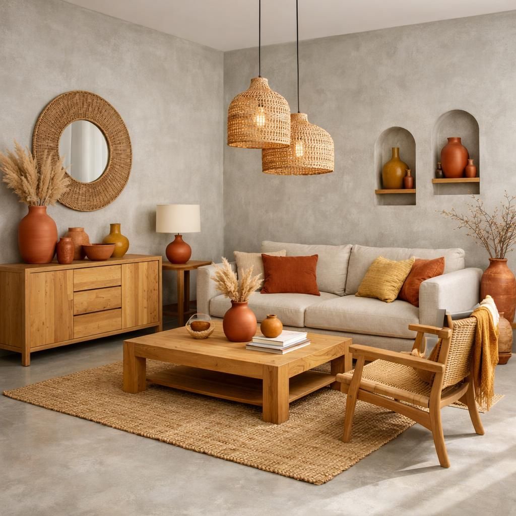 découvrez nos astuces déco pour harmoniser le béton ciré avec des couleurs chaudes et créer une ambiance chaleureuse et moderne dans votre intérieur.