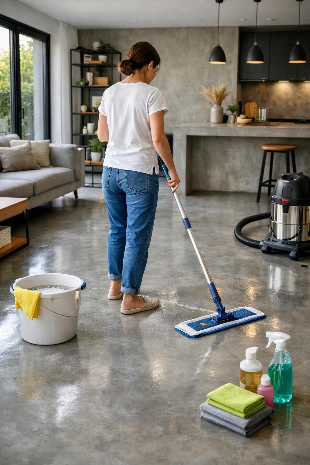découvrez comment dégraisser efficacement un sol en béton ciré après des travaux pour éliminer les taches et préserver la beauté de votre surface.
