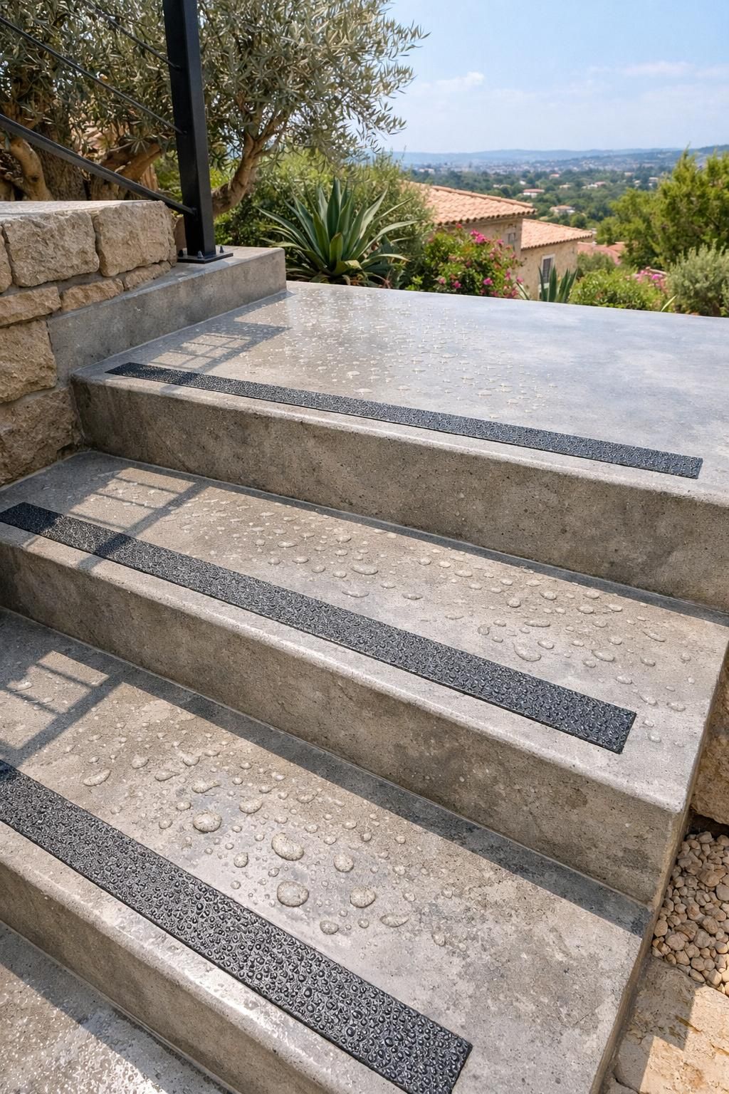 apprenez à transformer votre escalier en béton ciré en surface antidérapante, alliant sécurité et esthétique discrète pour un intérieur moderne et élégant.