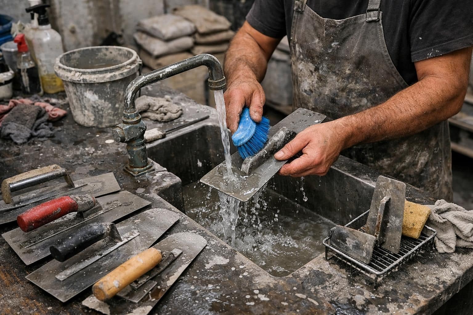 découvrez comment choisir les meilleurs outils, comme la taloche et la spatule, pour appliquer parfaitement le béton ciré et obtenir un fini lisse et durable.